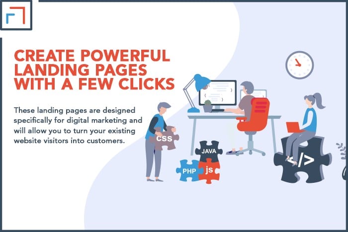 Create Powerful Landing Pages With a Few Clicks