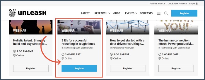 Webinar Funnel