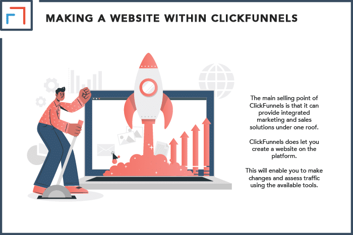 Can You Make a Website Within ClickFunnels