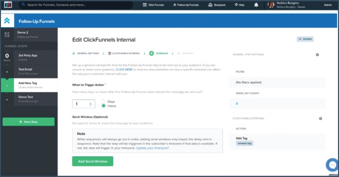 ClickFunnels Tags Follow-Up Funnels Integrations-6