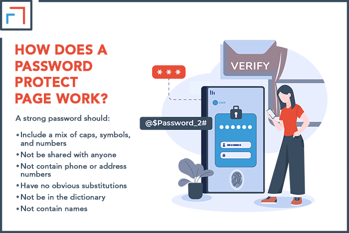 How Does a Password Protect Page Work