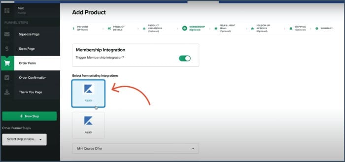 Membership Integration 1