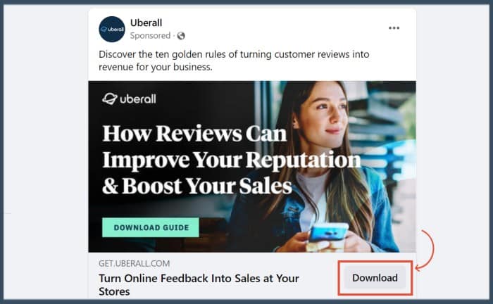 Uberall - Traditional Copywriting (Benefits Proposition)