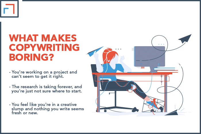 What makes copywriting boring 1