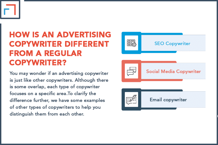 how is an advertising copywriter different from a regular copywriter