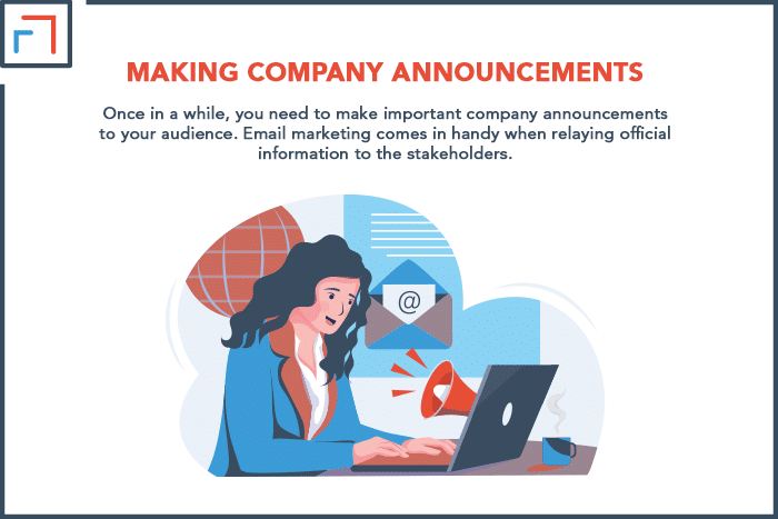 Making Company Announcements