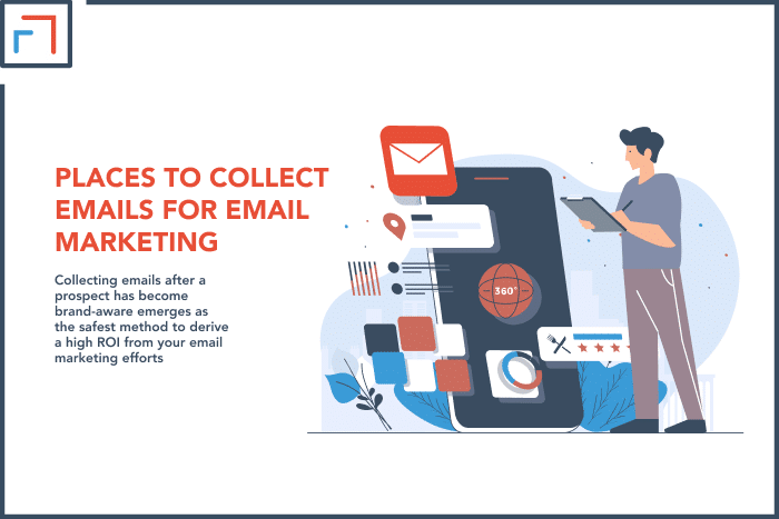 Places to Collect Emails for Email Marketing