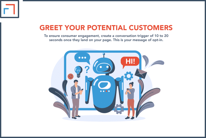 Greet Your Visitors-Potential Customers